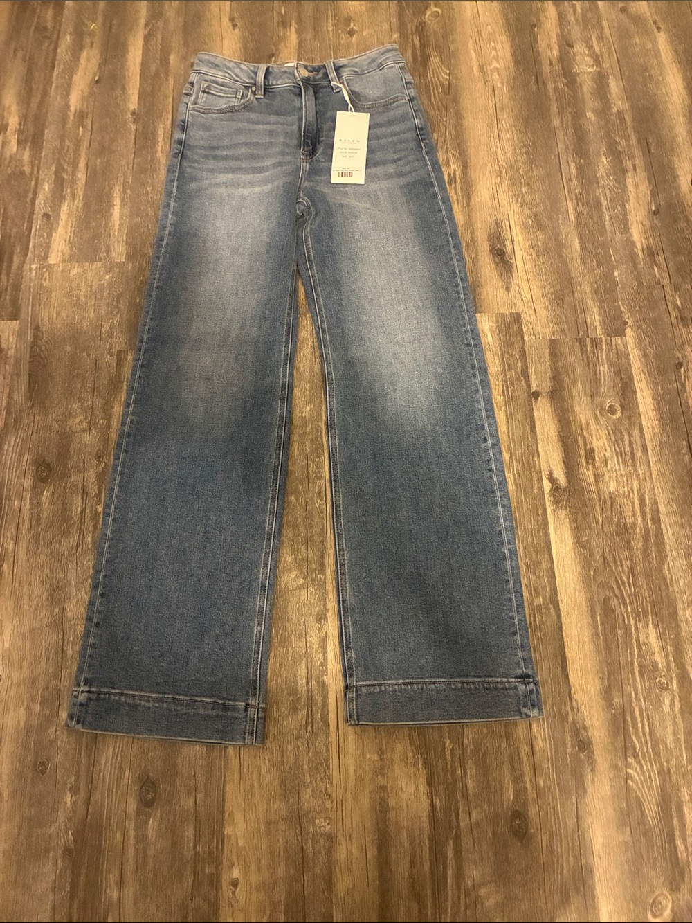 Wide Leg Light Blue Women's Jeans